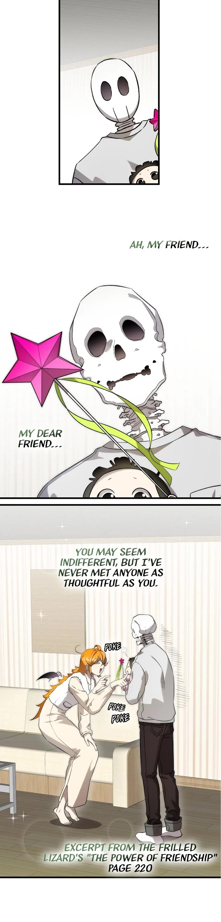 The Skeleton Becomes a Cat Dad chapter 225 page 13