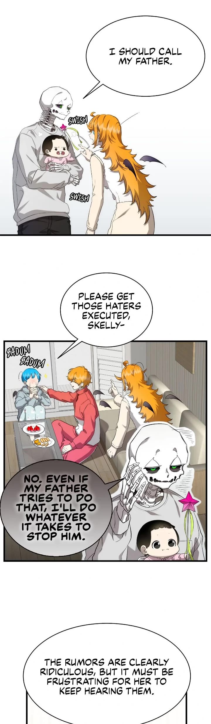 The Skeleton Becomes a Cat Dad chapter 225 page 15