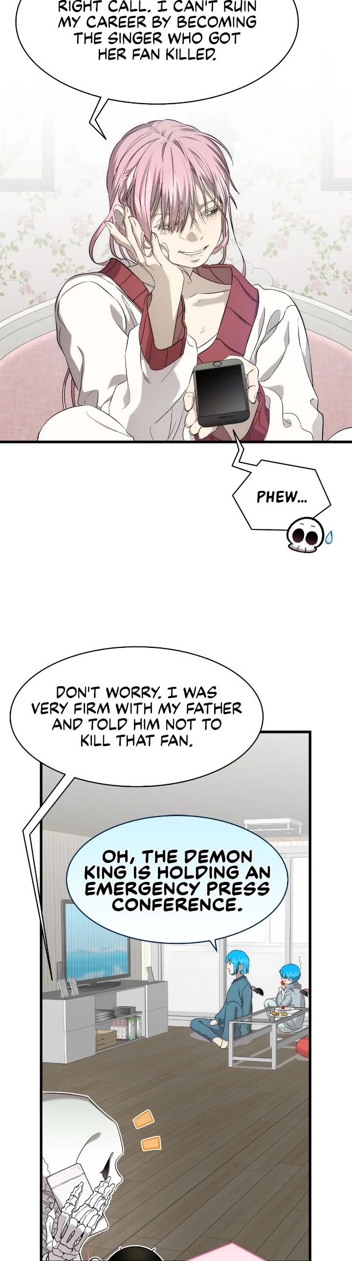 The Skeleton Becomes a Cat Dad chapter 225 page 25