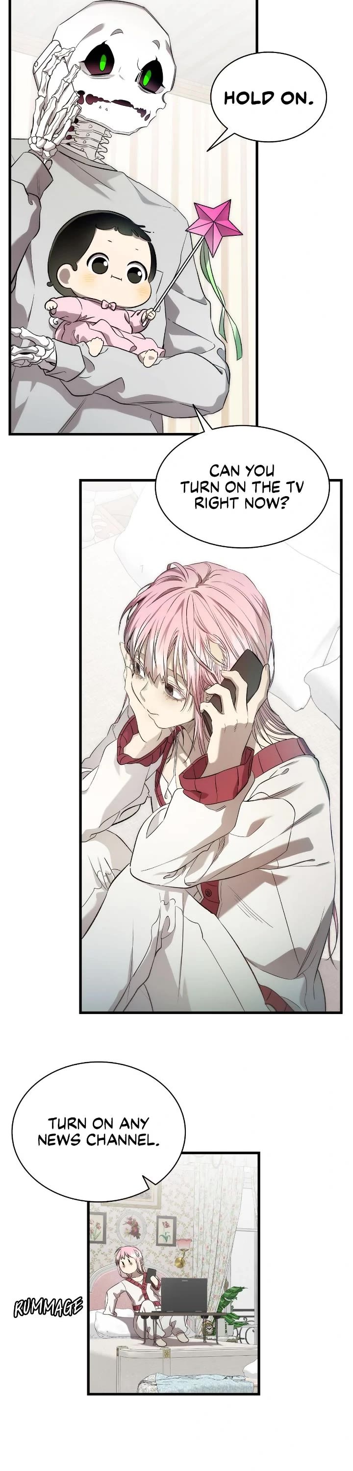 The Skeleton Becomes a Cat Dad chapter 225 page 27