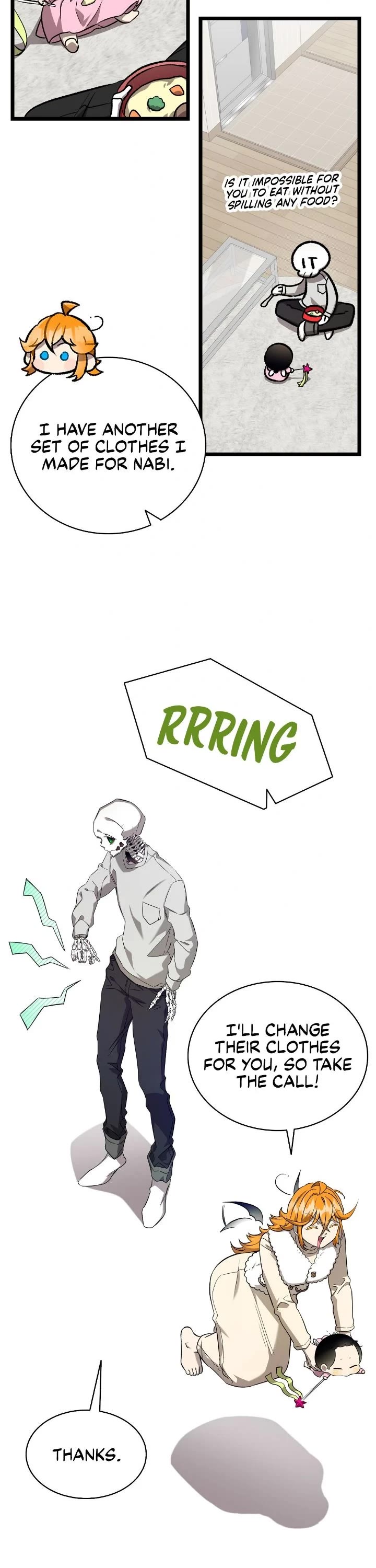 The Skeleton Becomes a Cat Dad chapter 227 page 22