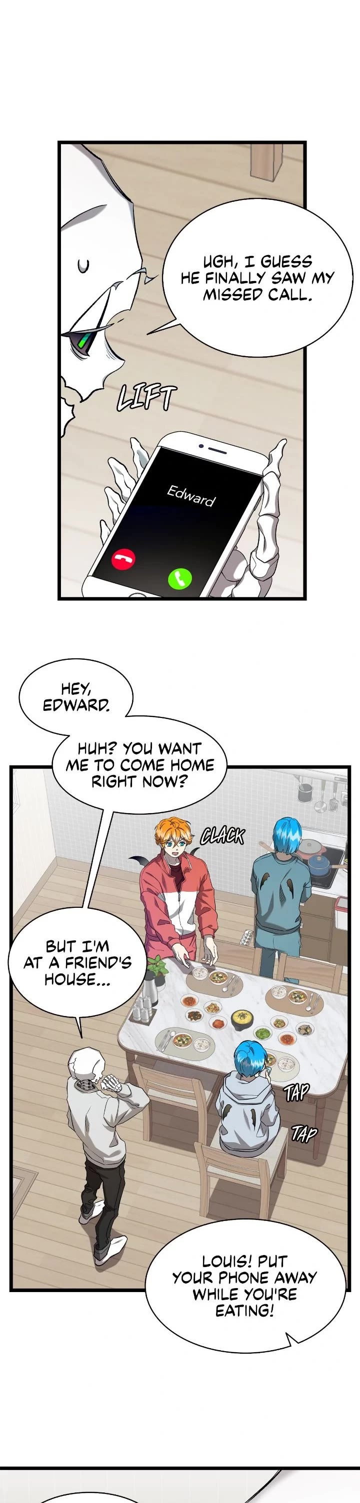 The Skeleton Becomes a Cat Dad chapter 227 page 23