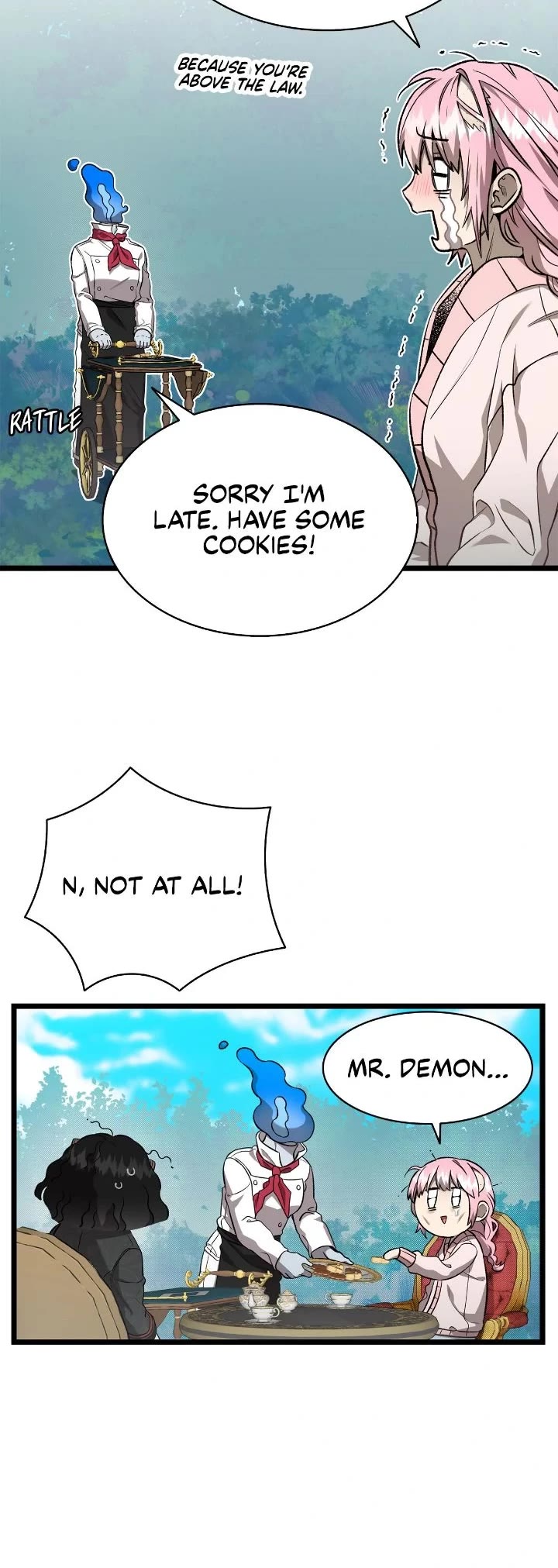 The Skeleton Becomes a Cat Dad chapter 227 page 5