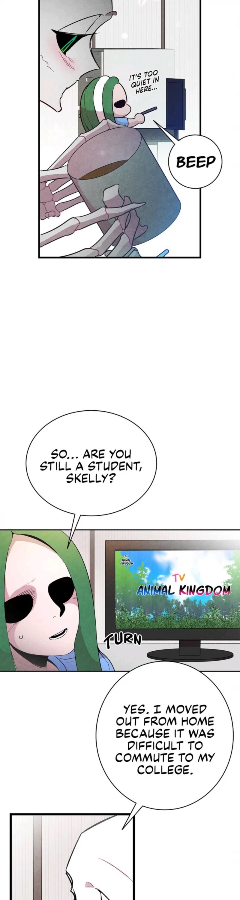 The Skeleton Becomes a Cat Dad chapter 23 page 10