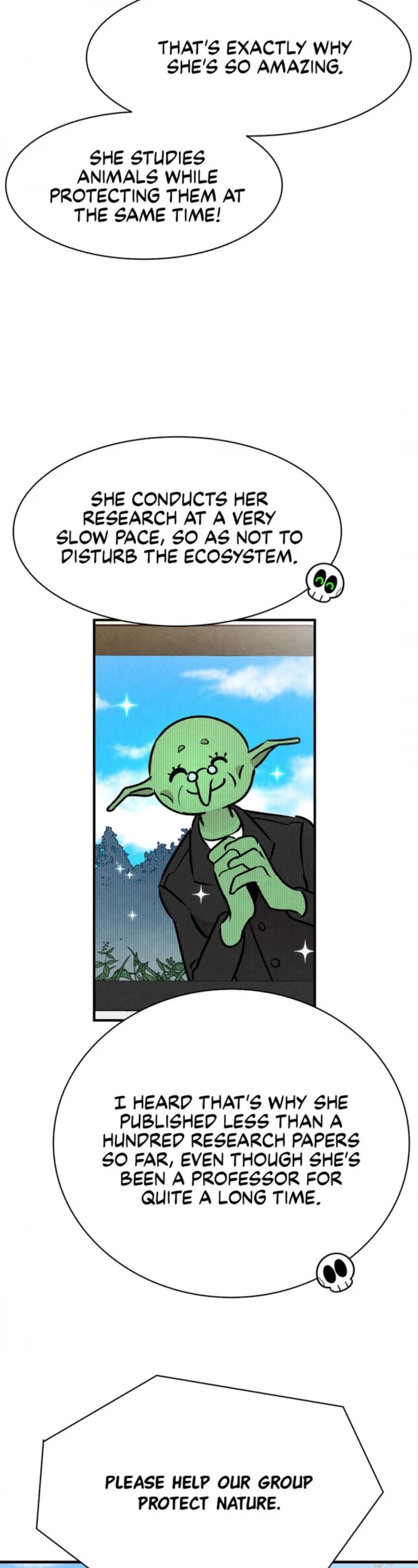 The Skeleton Becomes a Cat Dad chapter 23 page 21