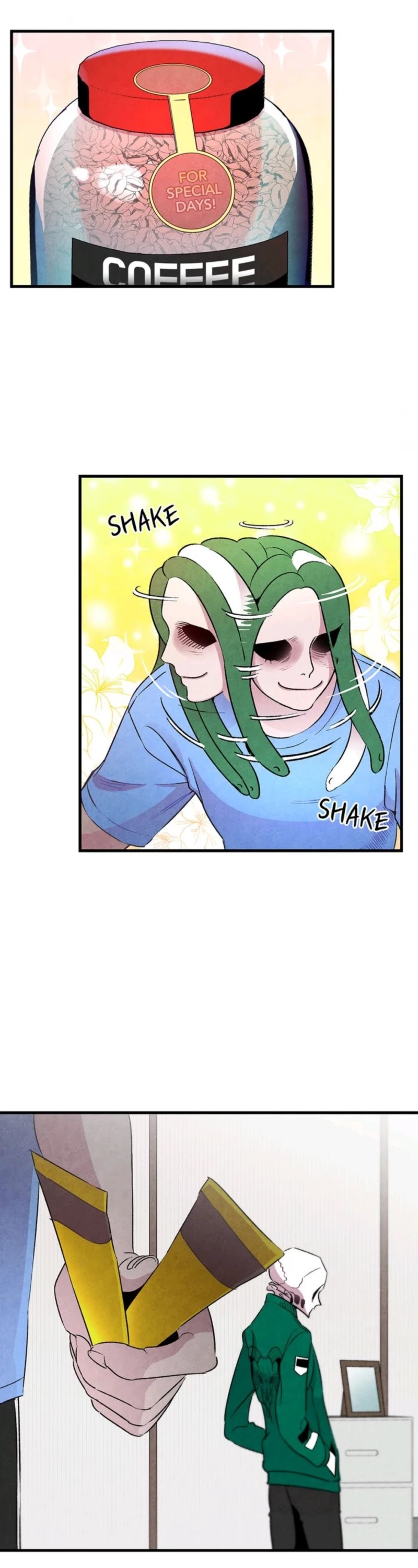 The Skeleton Becomes a Cat Dad chapter 23 page 5