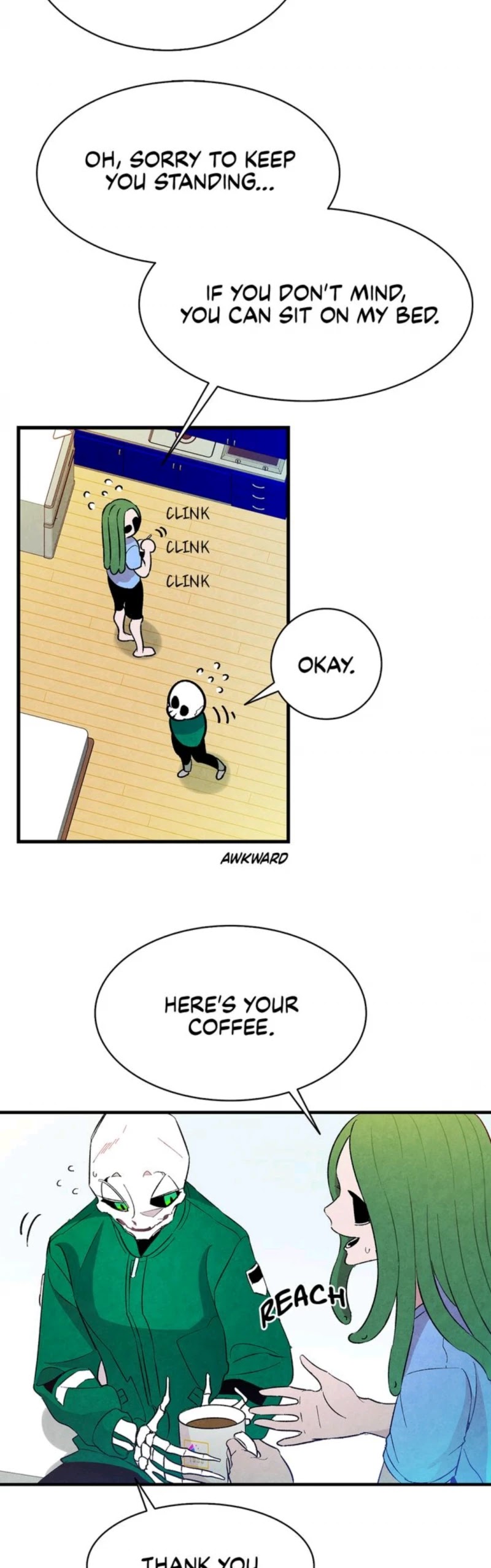 The Skeleton Becomes a Cat Dad chapter 23 page 8