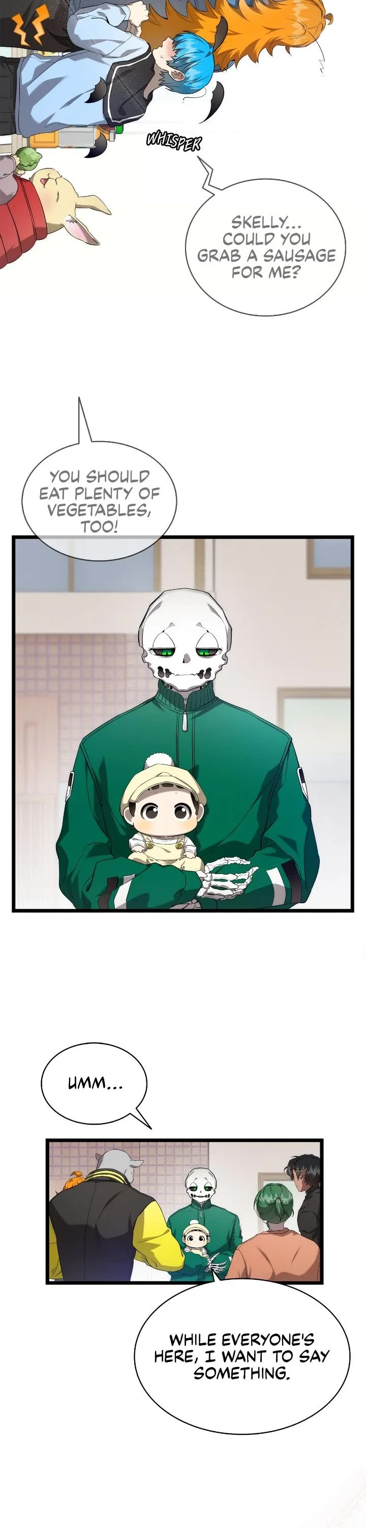 The Skeleton Becomes a Cat Dad chapter 230 page 12