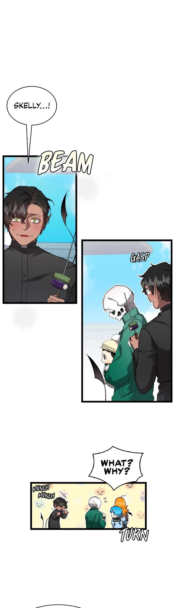 The Skeleton Becomes a Cat Dad chapter 230 page 14