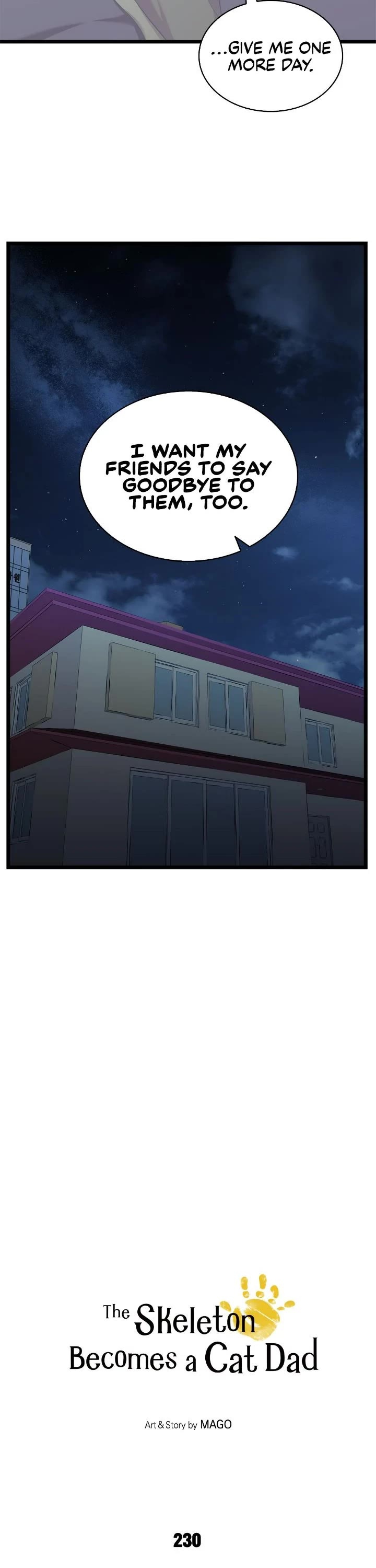 The Skeleton Becomes a Cat Dad chapter 230 page 2