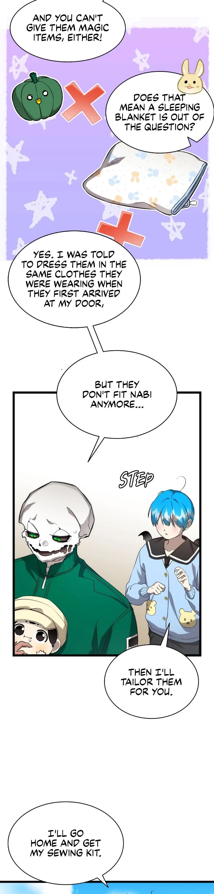 The Skeleton Becomes a Cat Dad chapter 230 page 21