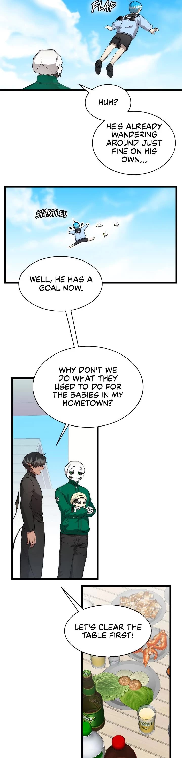 The Skeleton Becomes a Cat Dad chapter 230 page 22