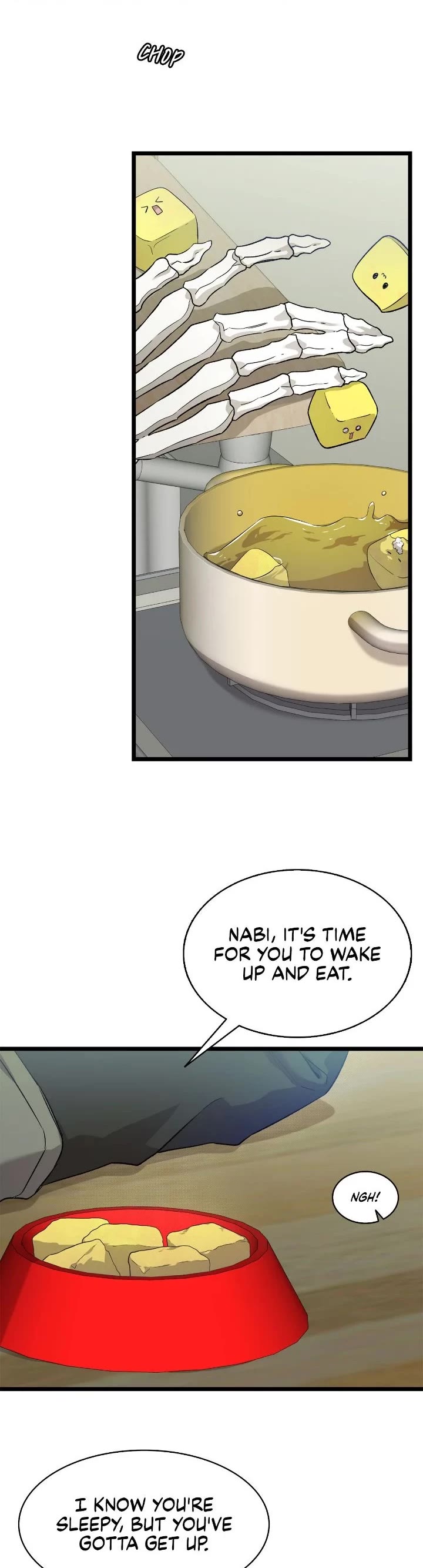 The Skeleton Becomes a Cat Dad chapter 233 page 19