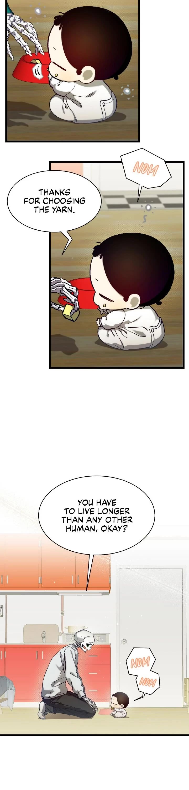 The Skeleton Becomes a Cat Dad chapter 233 page 21