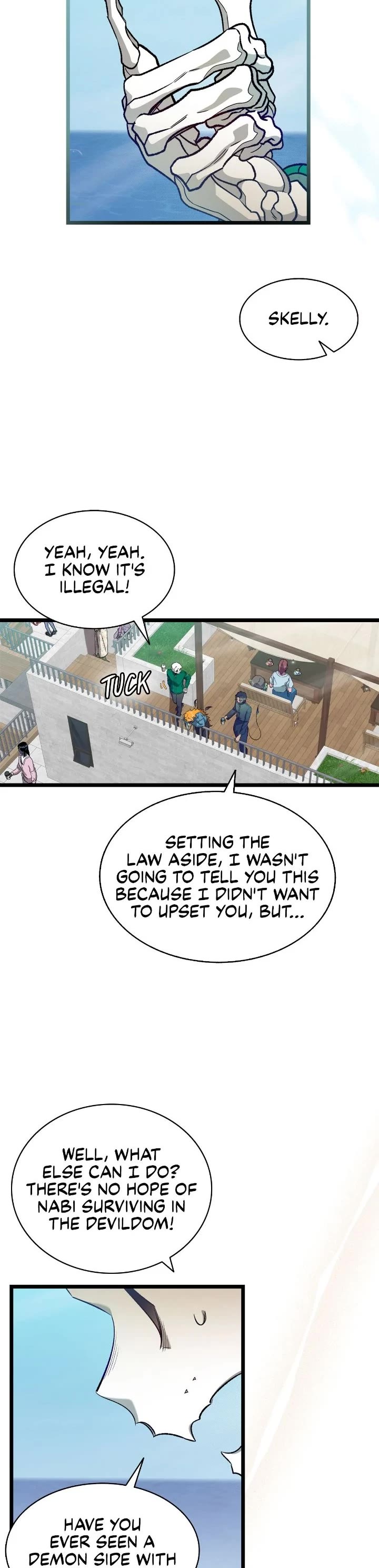 The Skeleton Becomes a Cat Dad chapter 237 page 15