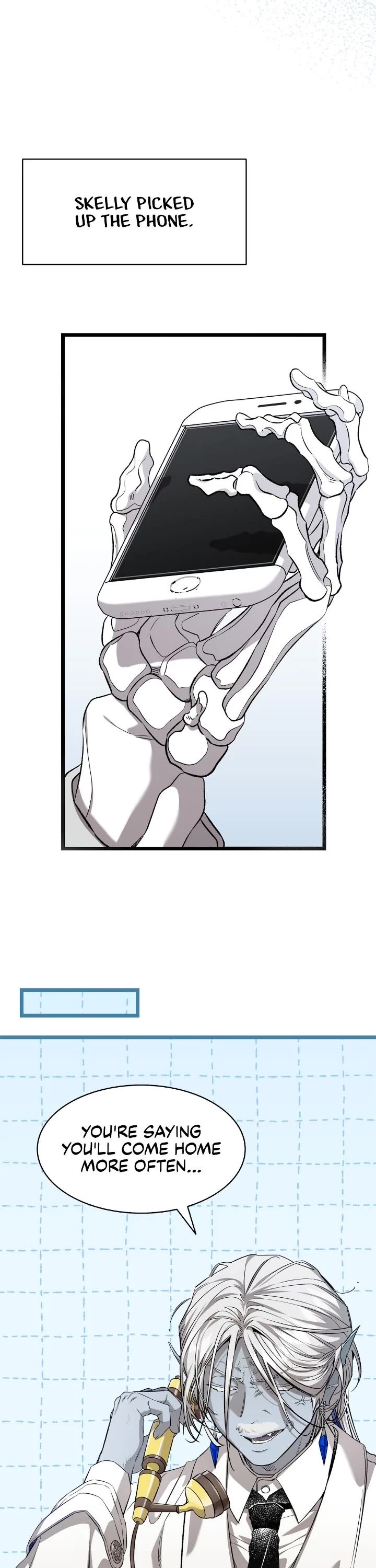 The Skeleton Becomes a Cat Dad chapter 238 page 41