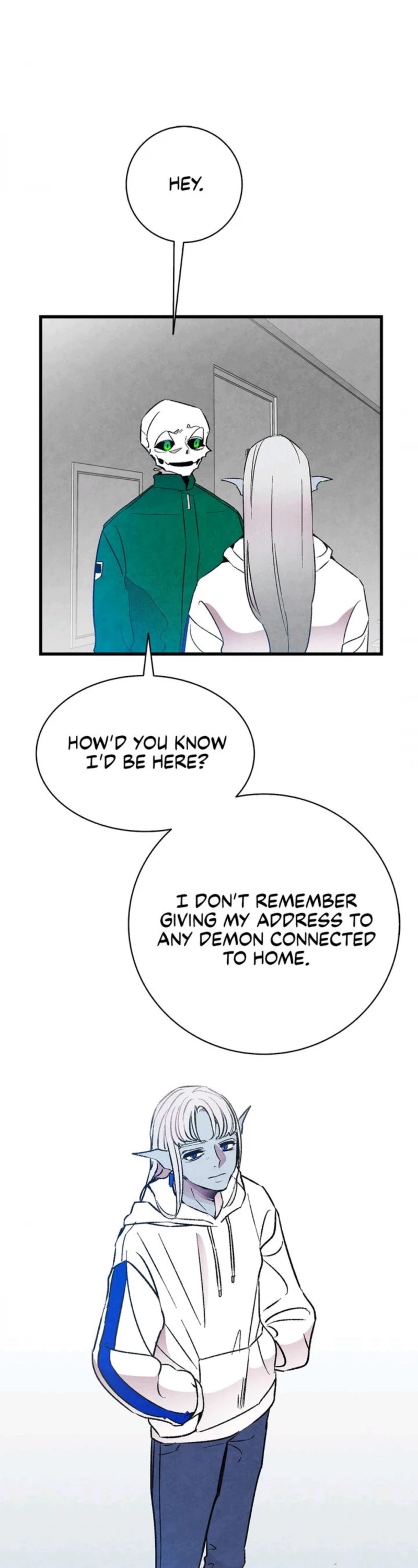 The Skeleton Becomes a Cat Dad chapter 24 page 1