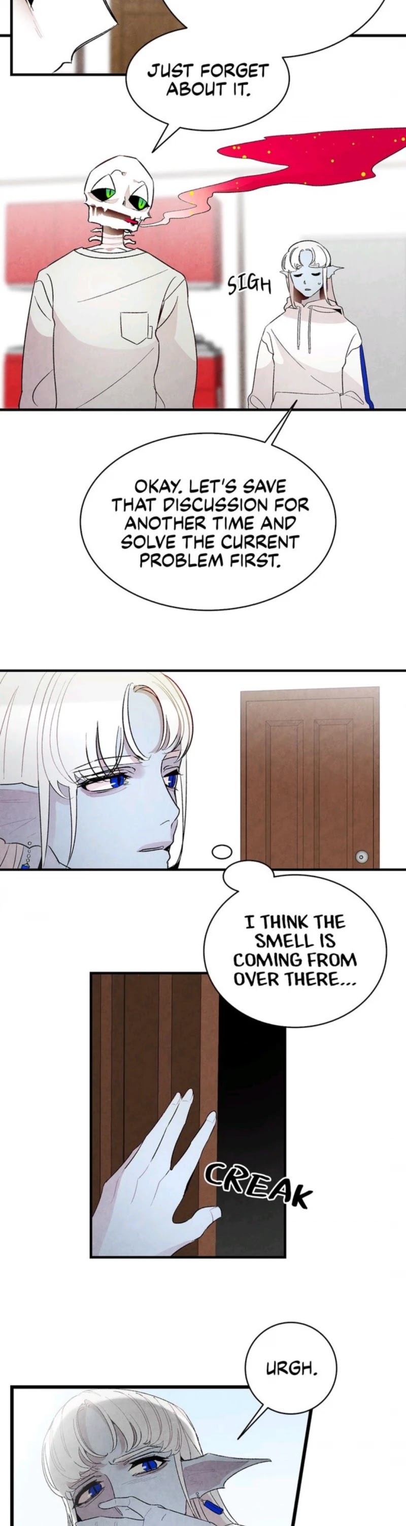 The Skeleton Becomes a Cat Dad chapter 24 page 10