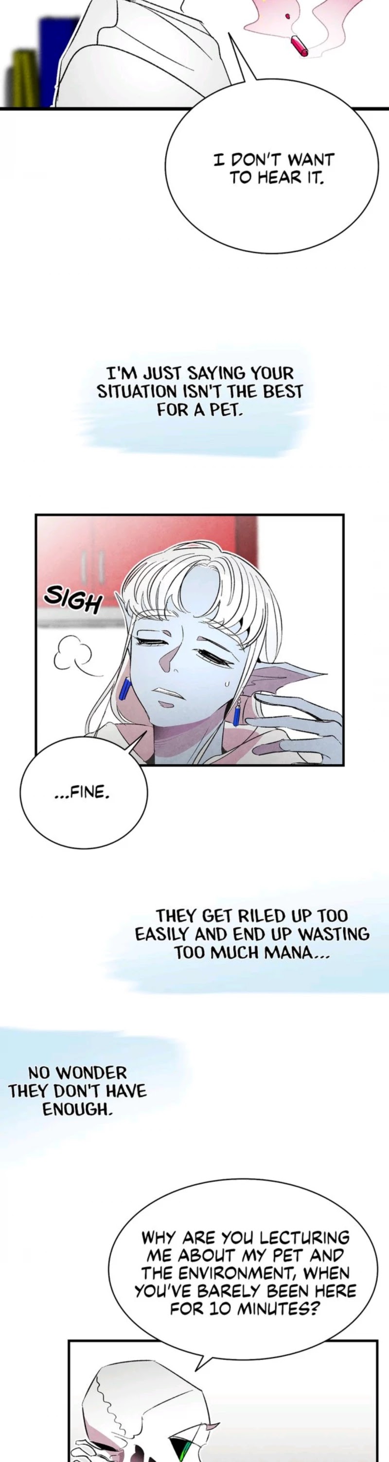 The Skeleton Becomes a Cat Dad chapter 24 page 21