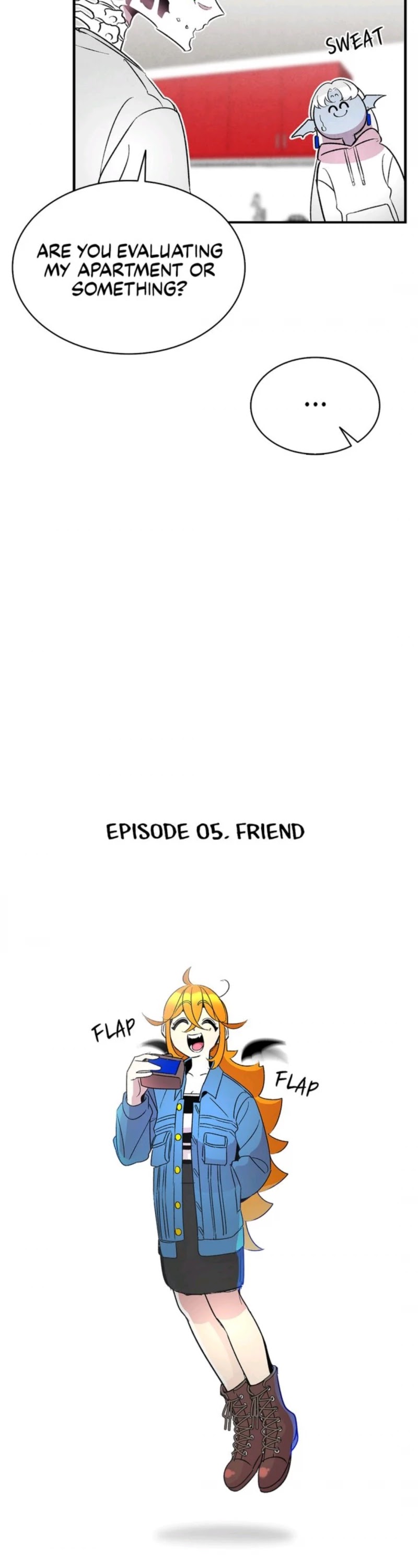 The Skeleton Becomes a Cat Dad chapter 24 page 22