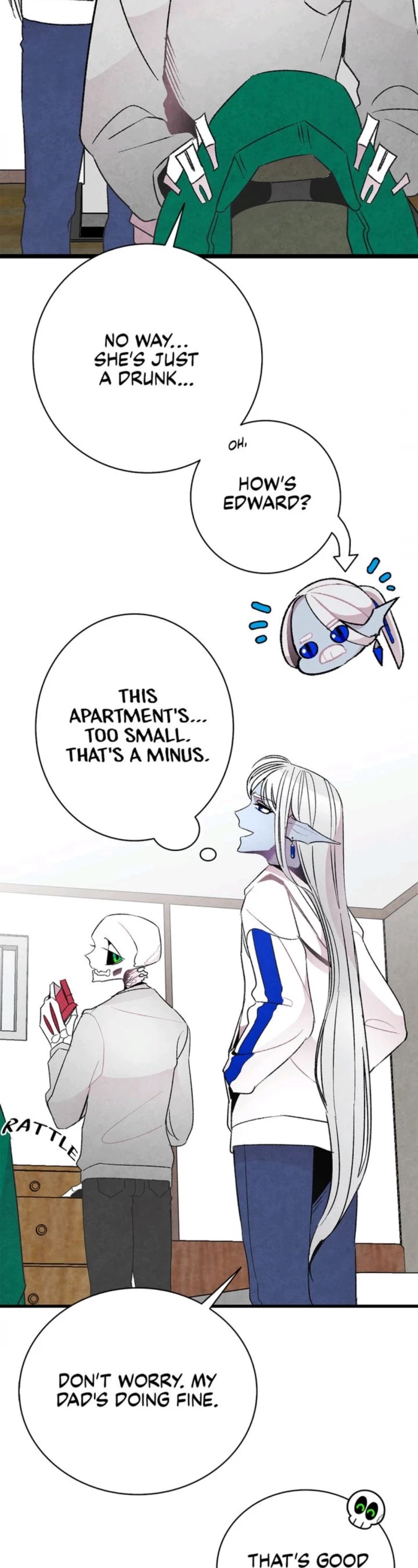 The Skeleton Becomes a Cat Dad chapter 24 page 5