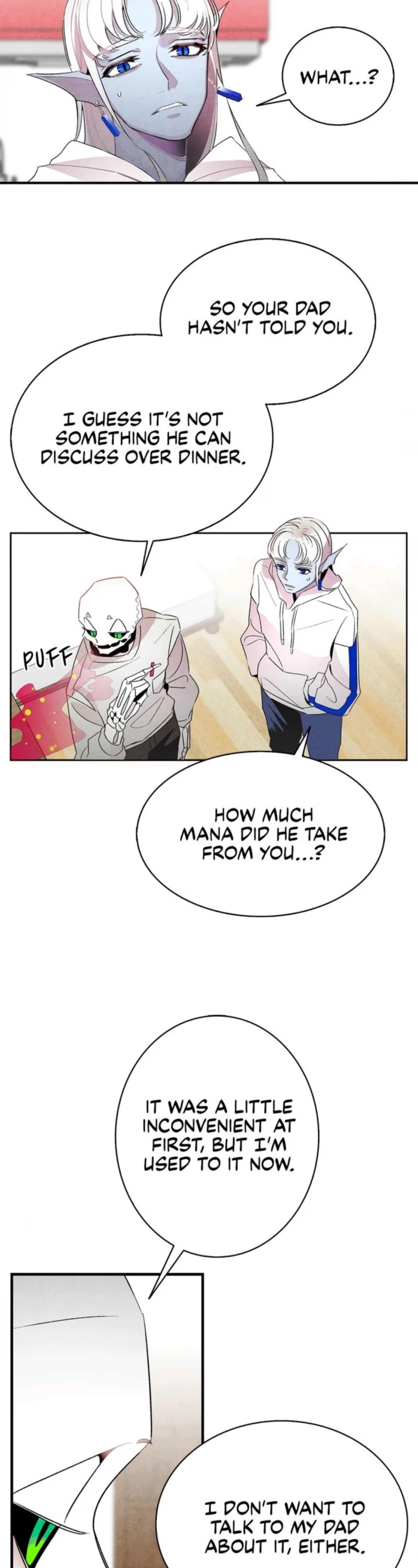 The Skeleton Becomes a Cat Dad chapter 24 page 9