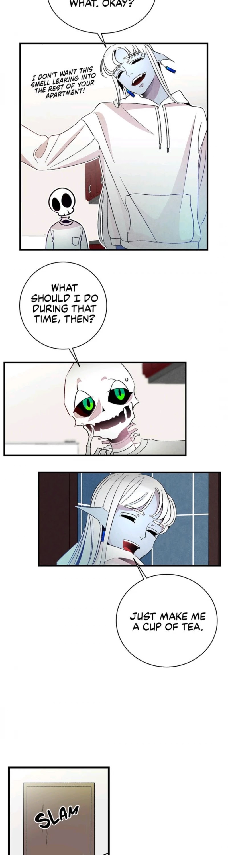 The Skeleton Becomes a Cat Dad chapter 25 page 13