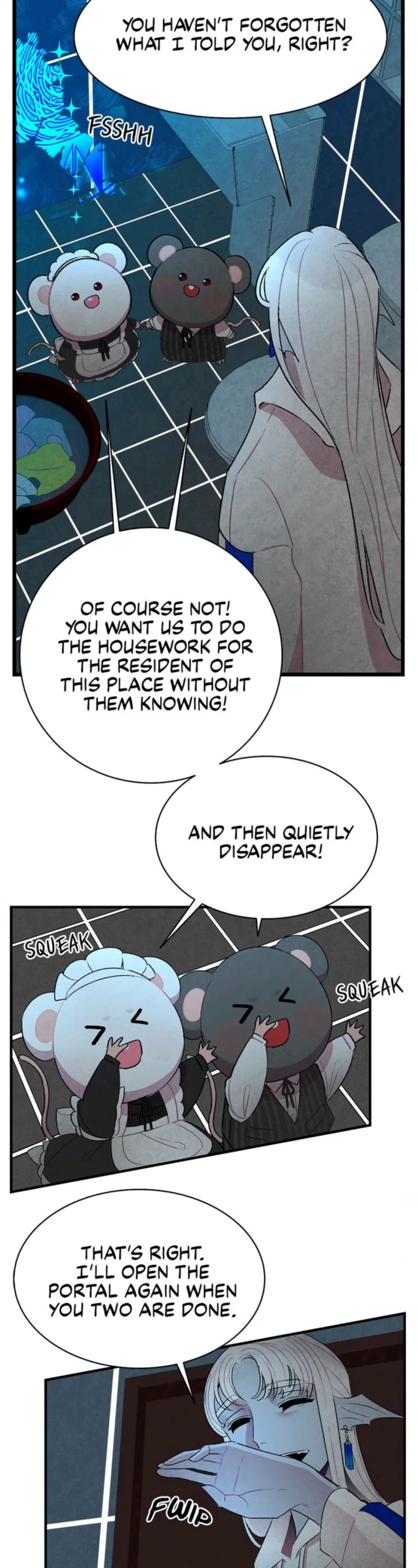 The Skeleton Becomes a Cat Dad chapter 25 page 18