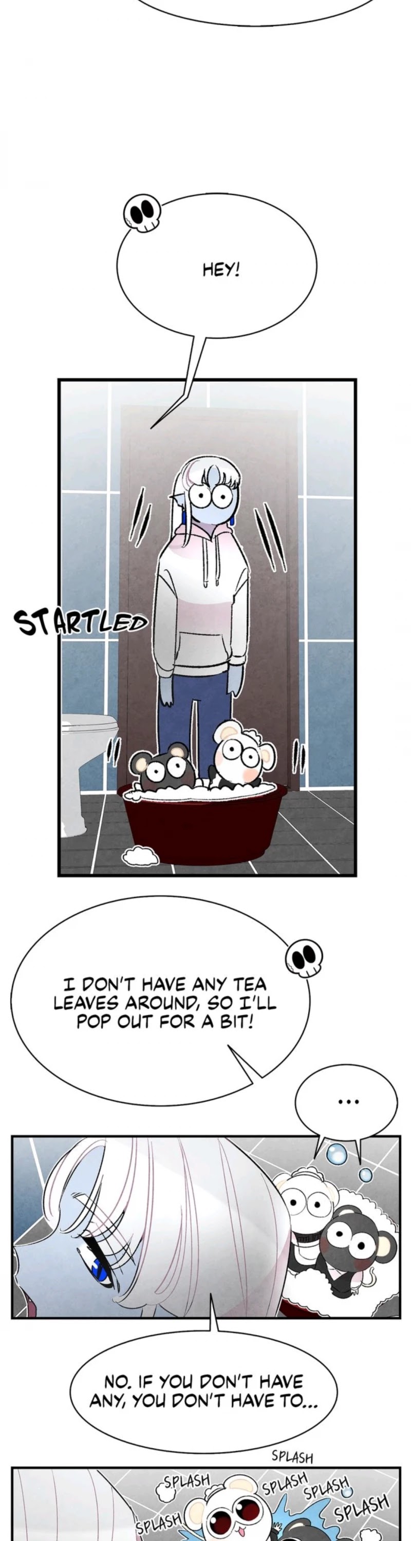 The Skeleton Becomes a Cat Dad chapter 25 page 21