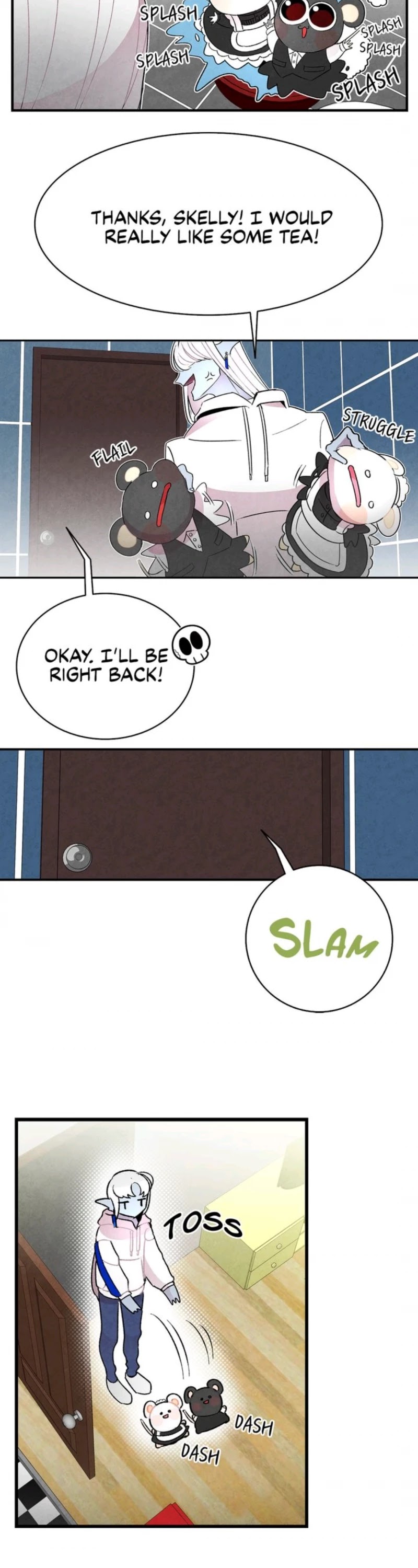 The Skeleton Becomes a Cat Dad chapter 25 page 22