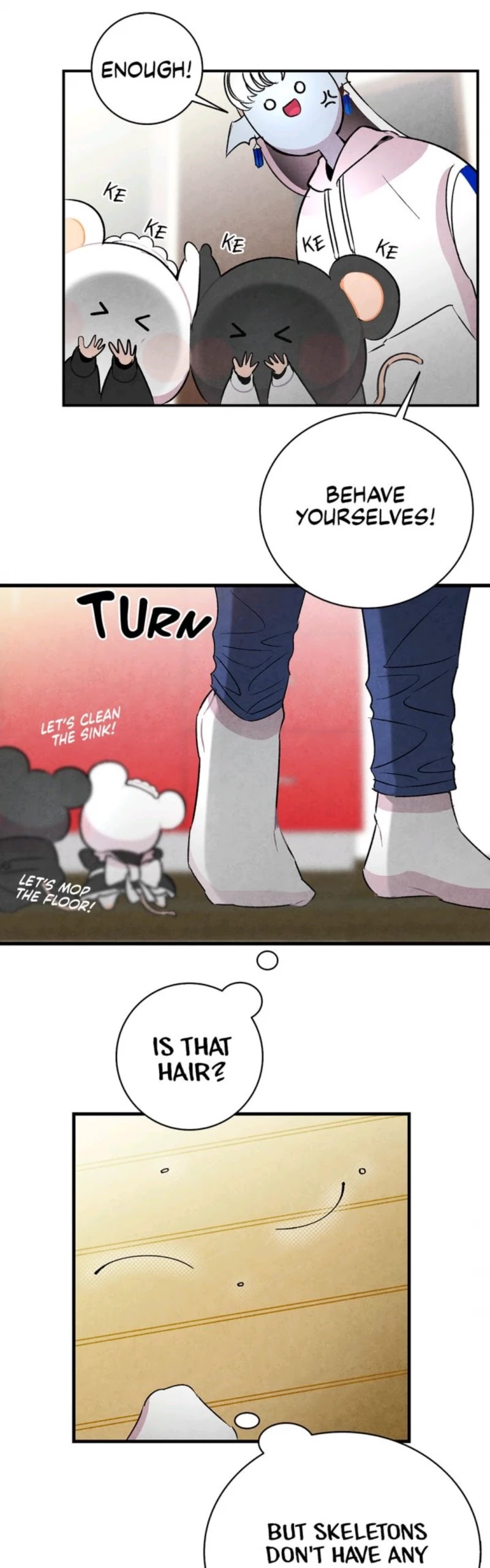 The Skeleton Becomes a Cat Dad chapter 25 page 23