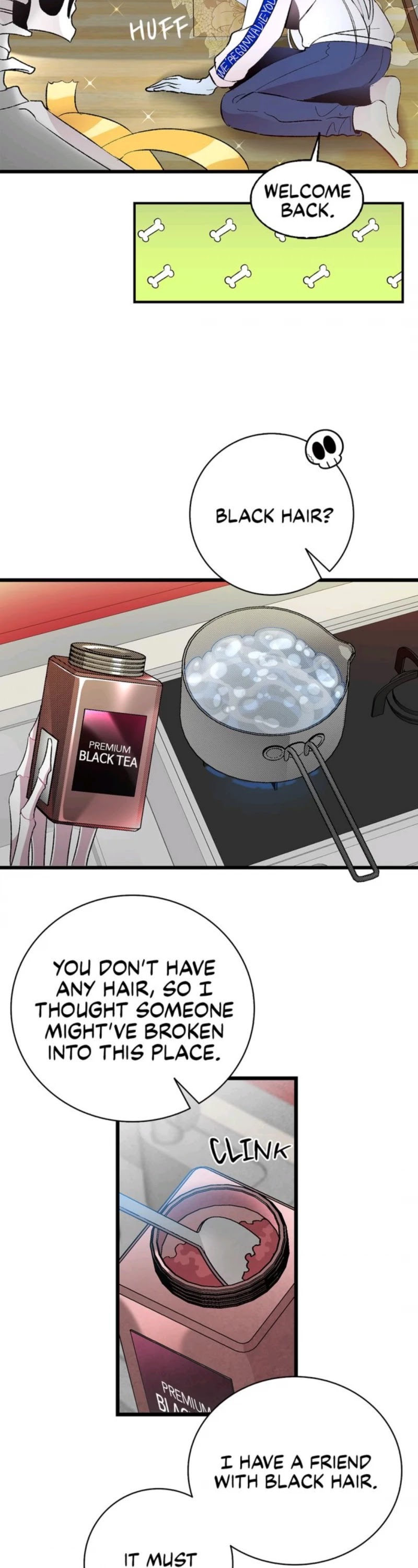 The Skeleton Becomes a Cat Dad chapter 26 page 10