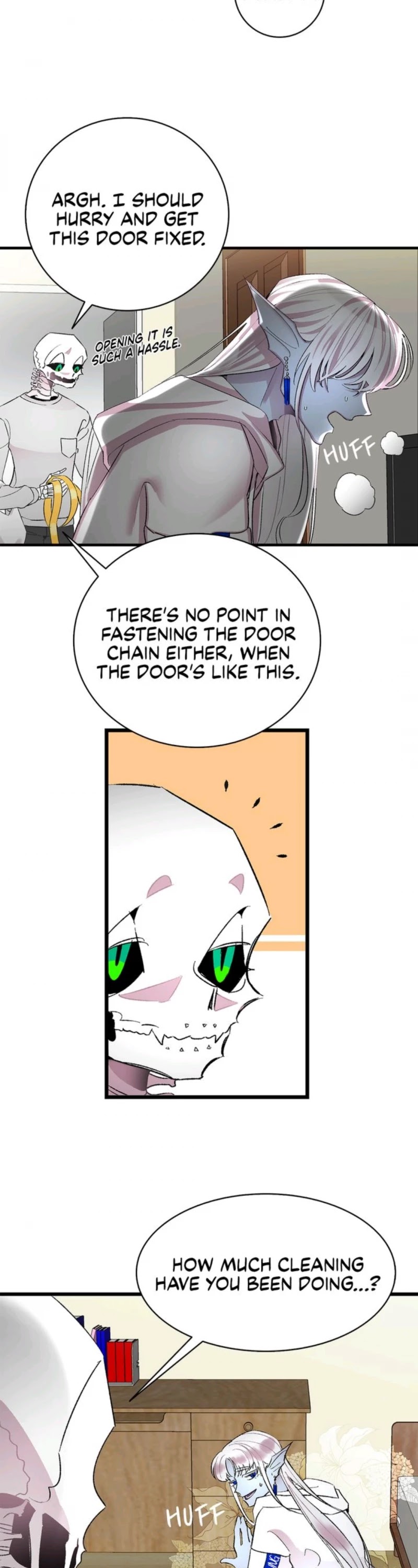 The Skeleton Becomes a Cat Dad chapter 26 page 9