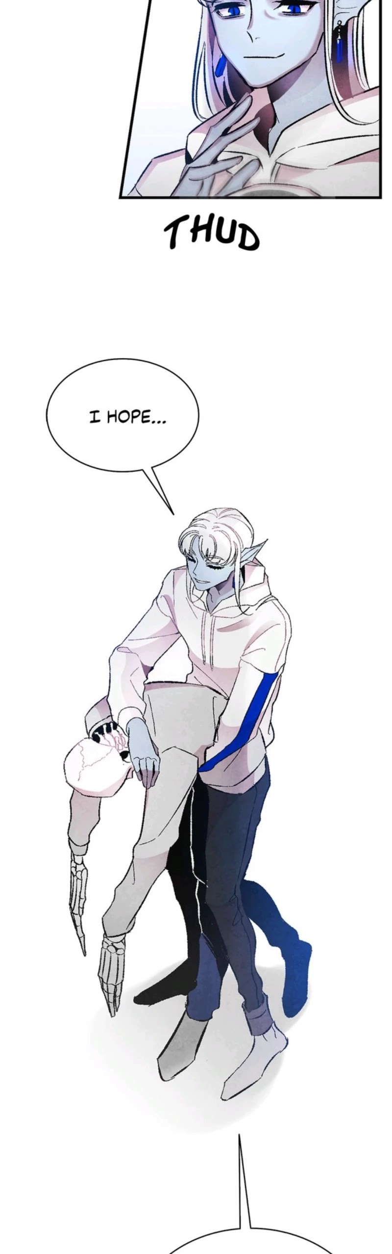 The Skeleton Becomes a Cat Dad chapter 27 page 20