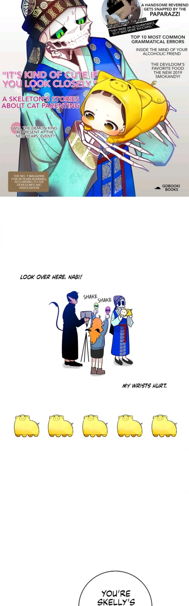 The Skeleton Becomes a Cat Dad chapter 27 page 3