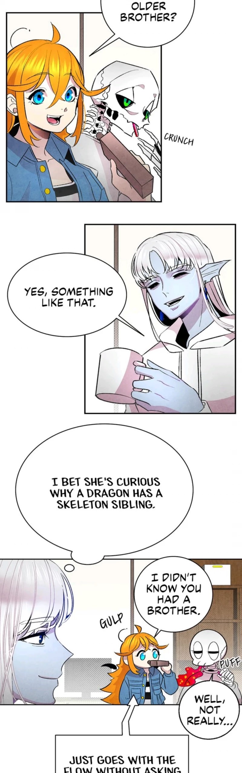 The Skeleton Becomes a Cat Dad chapter 27 page 4