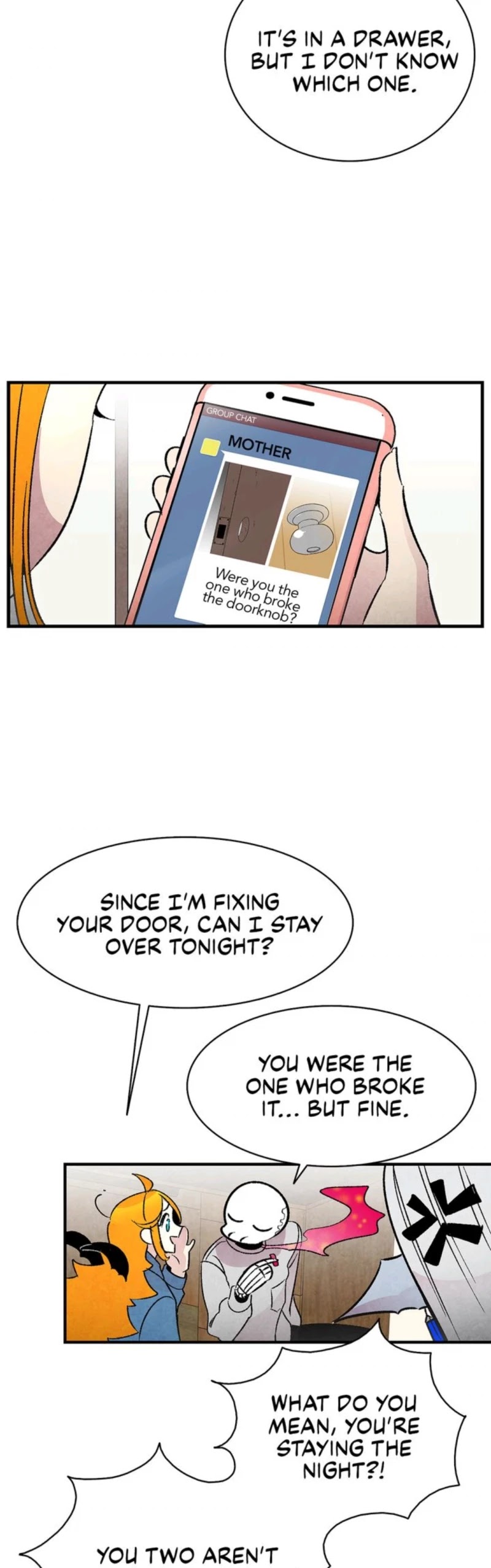 The Skeleton Becomes a Cat Dad chapter 27 page 7