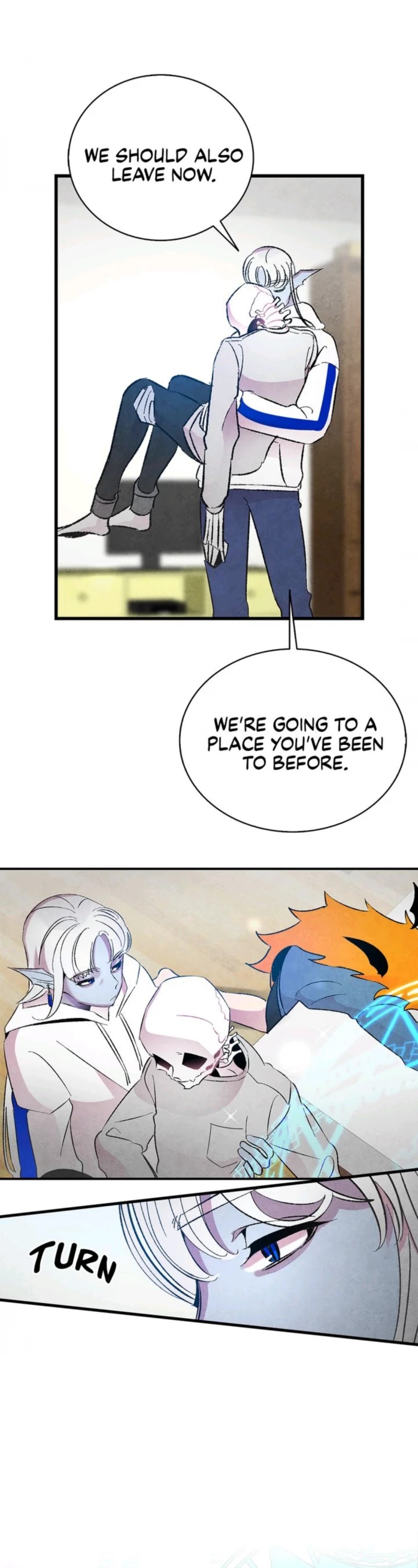 The Skeleton Becomes a Cat Dad chapter 28 page 1