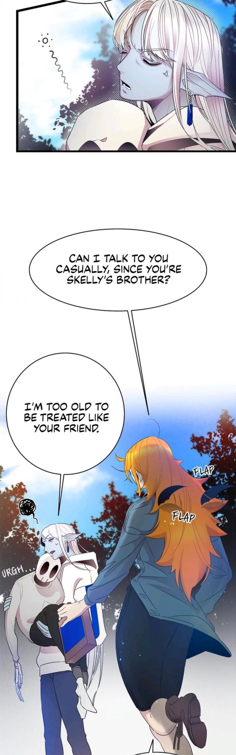 The Skeleton Becomes a Cat Dad chapter 28 page 11