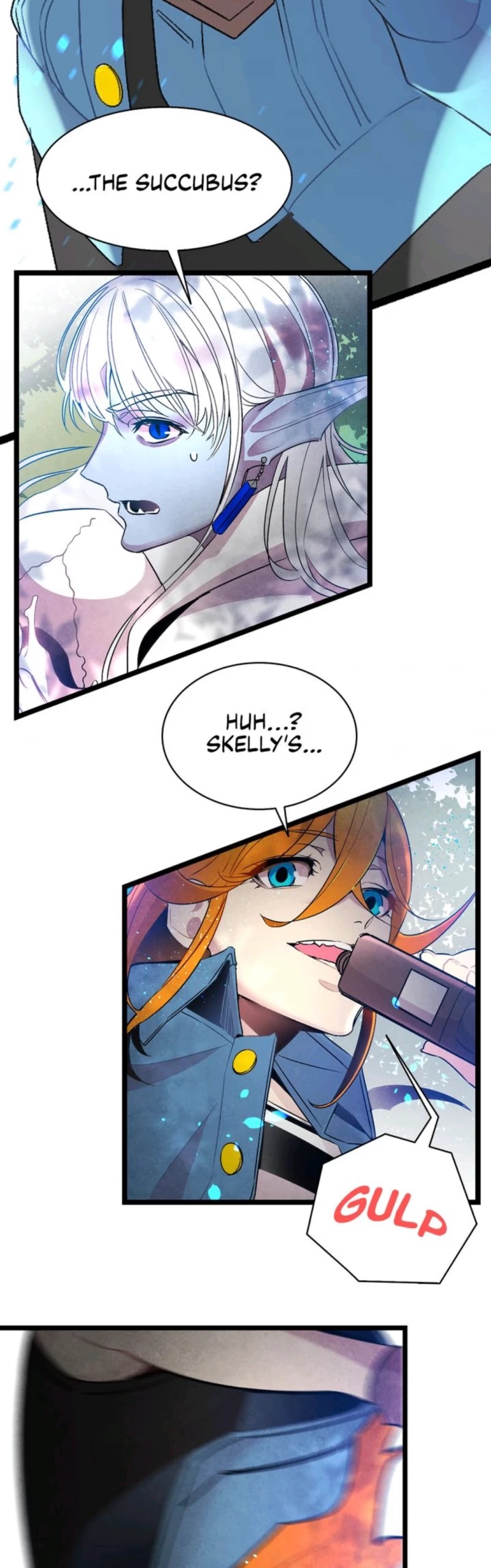 The Skeleton Becomes a Cat Dad chapter 28 page 8