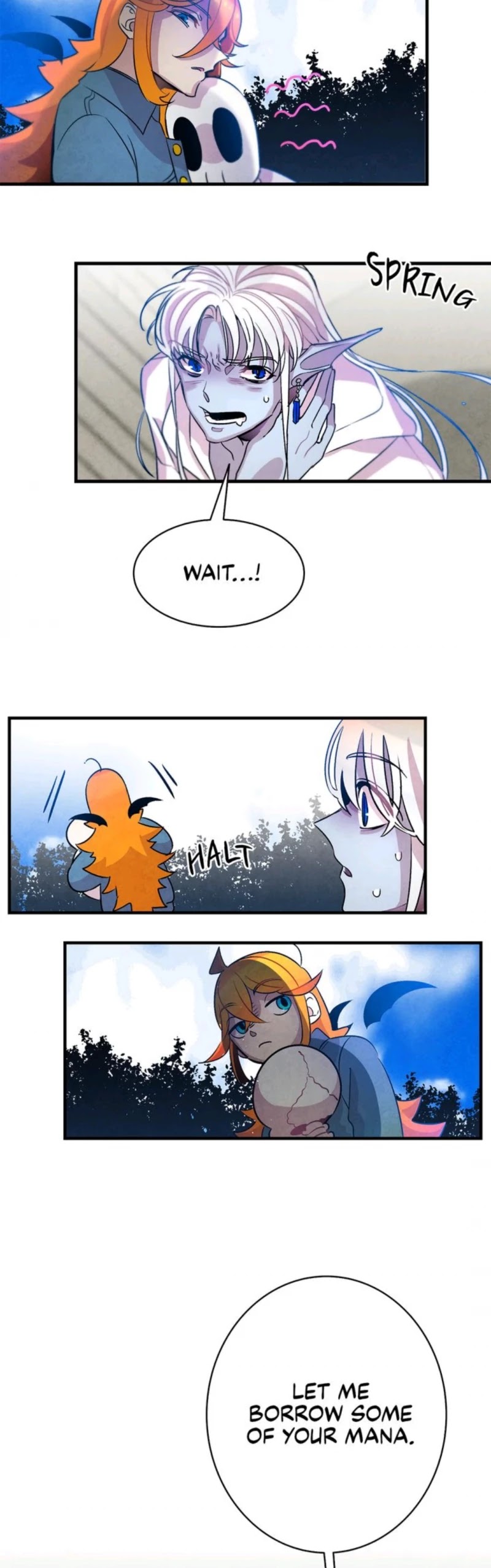 The Skeleton Becomes a Cat Dad chapter 29 page 27