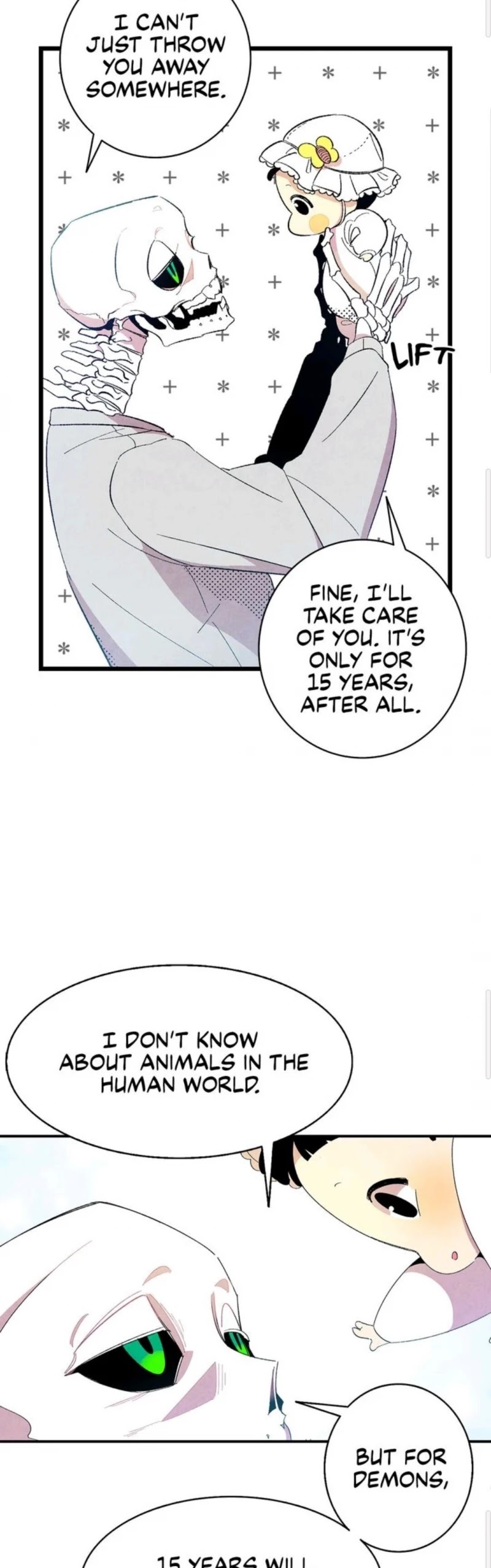 The Skeleton Becomes a Cat Dad chapter 3 page 12