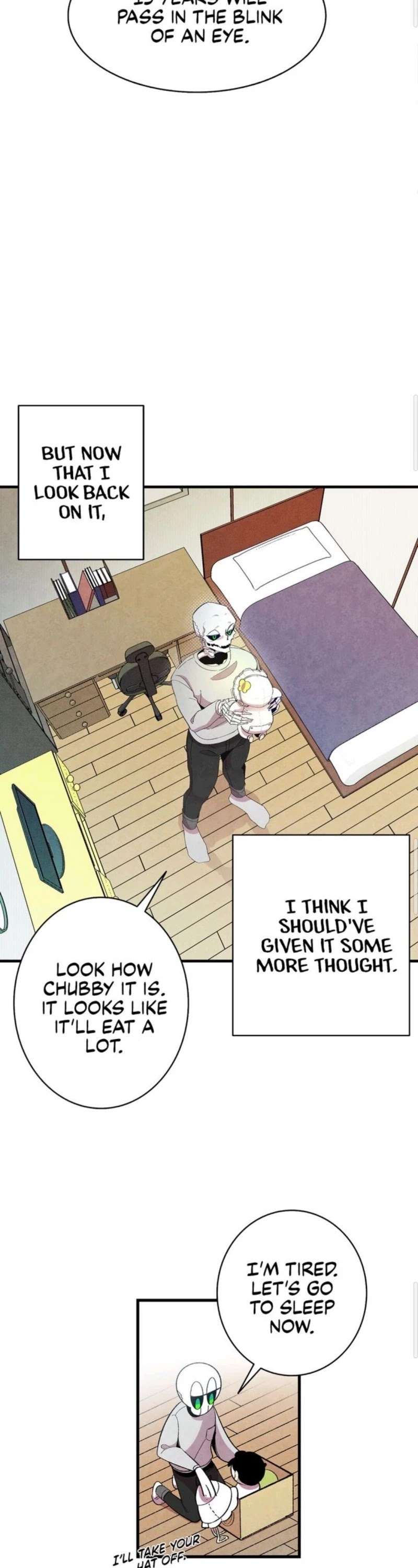 The Skeleton Becomes a Cat Dad chapter 3 page 13