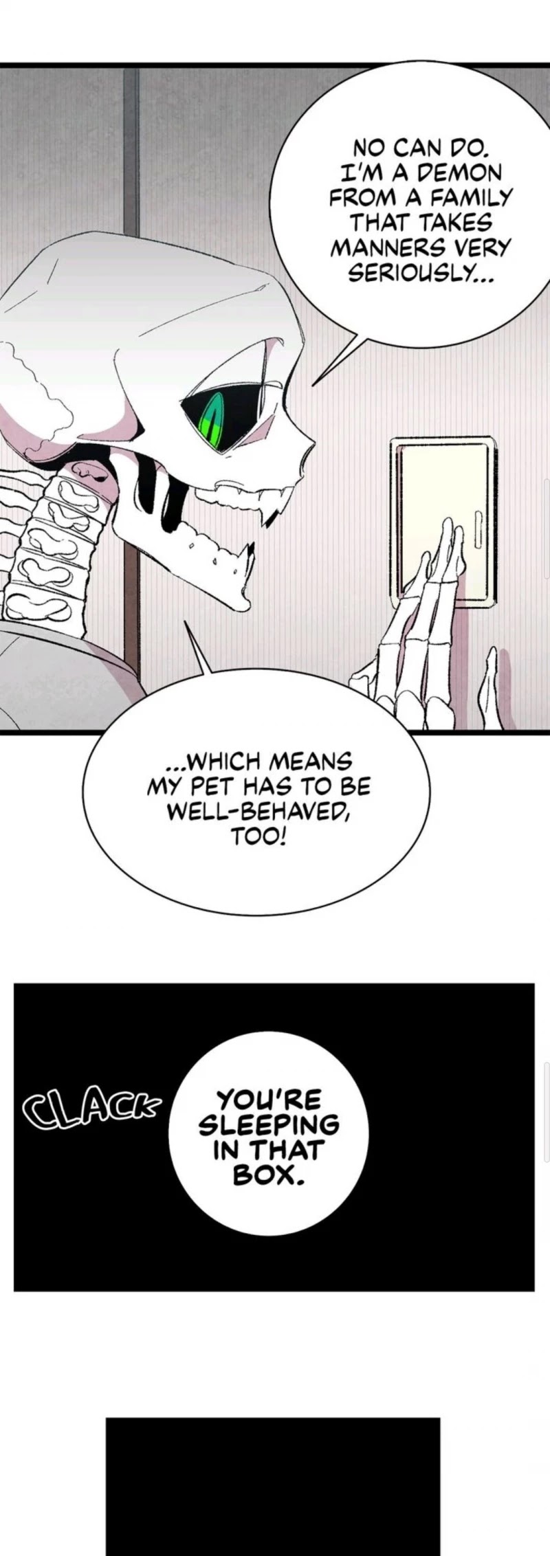 The Skeleton Becomes a Cat Dad chapter 3 page 15