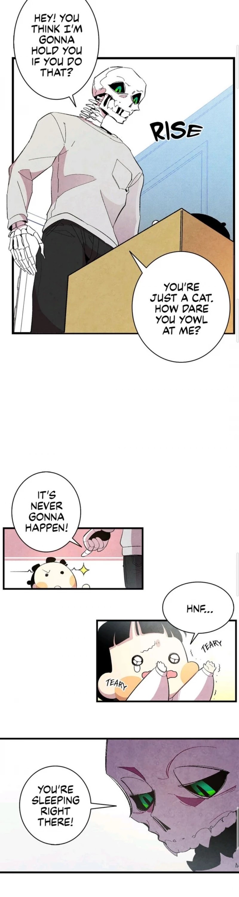 The Skeleton Becomes a Cat Dad chapter 3 page 21