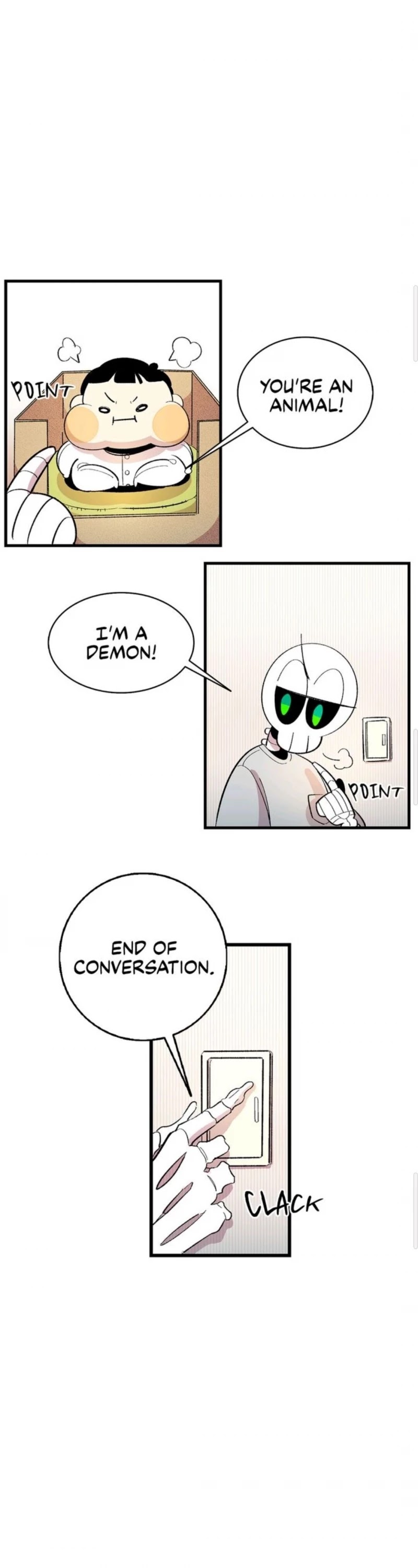 The Skeleton Becomes a Cat Dad chapter 3 page 22