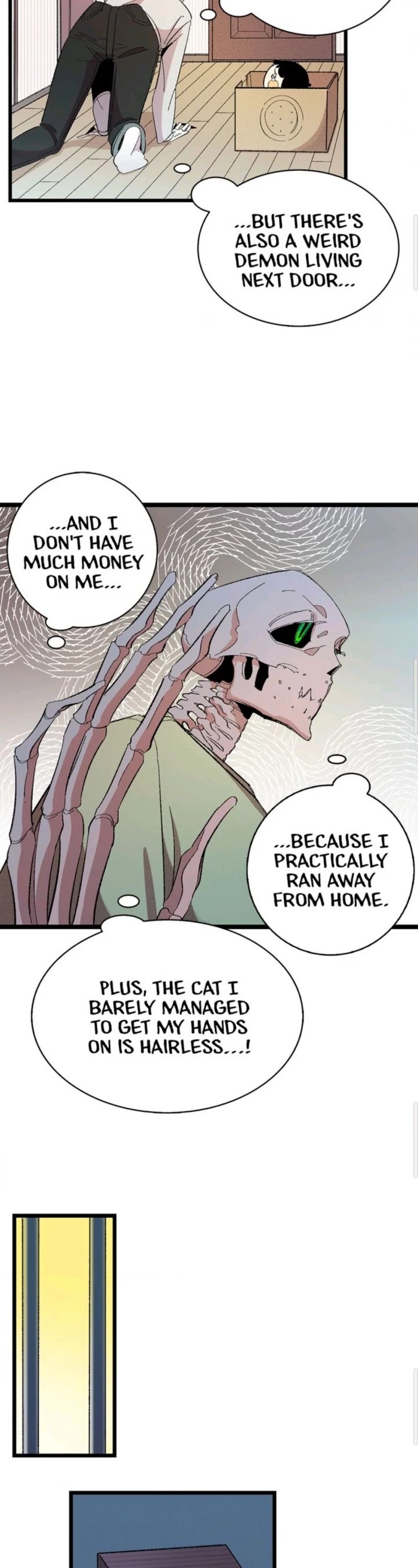 The Skeleton Becomes a Cat Dad chapter 3 page 26