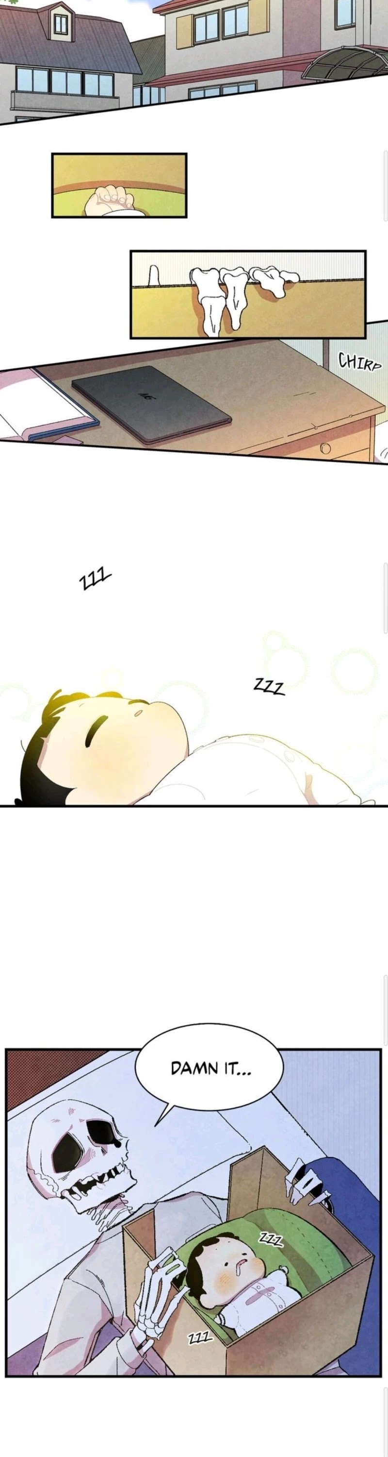 The Skeleton Becomes a Cat Dad chapter 3 page 29