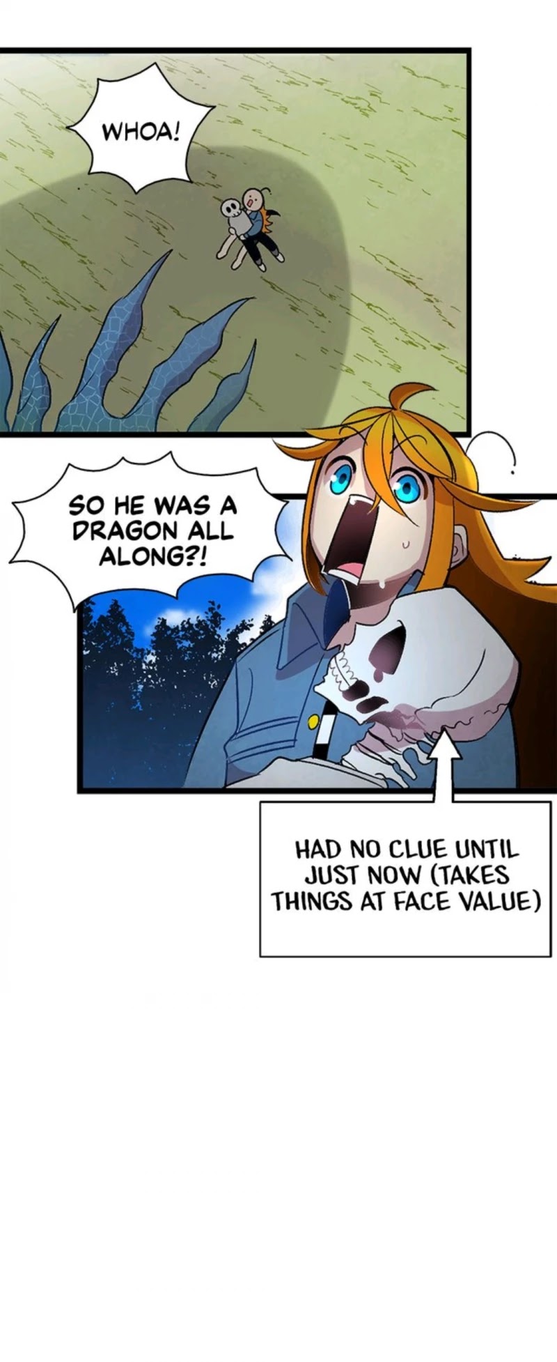 The Skeleton Becomes a Cat Dad chapter 30 page 31