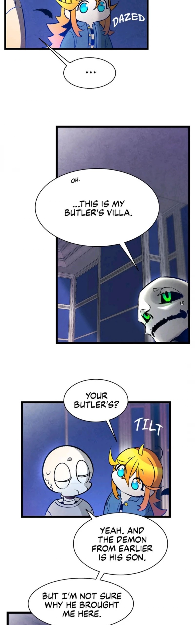 The Skeleton Becomes a Cat Dad chapter 31 page 12